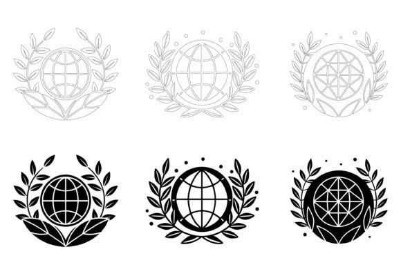 Black Blazon Set Vector: A Foundation for Modern Design