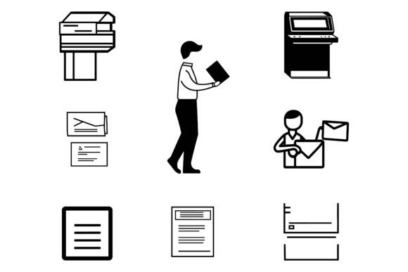 Elevate Your Visual Projects with a Professional Office Vector Illustration Collection