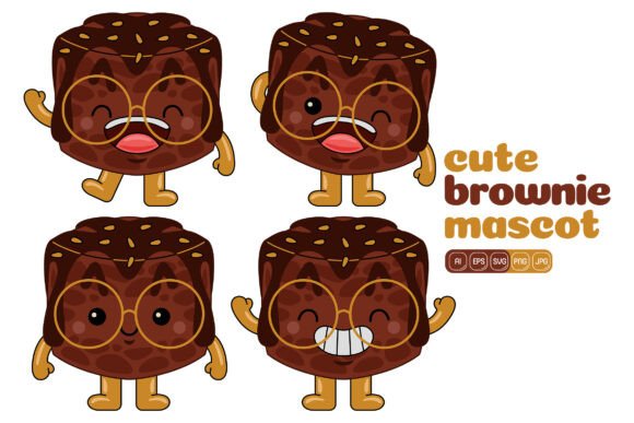 Evaluating the Cute Brownie Mascot Vector Pack 01 for Professional Use