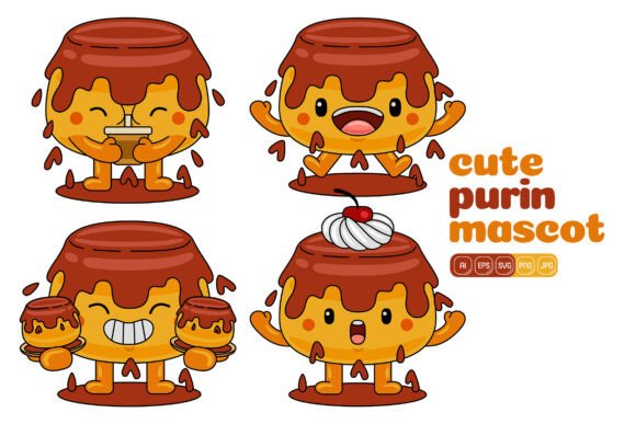 Evaluating the Practical Utility of the Cute Purin Mascot Vector Pack 04