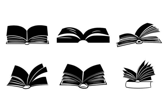 How a Vector Set of Open Book Silhouettes Elevates Your Visual Language