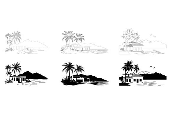 How Tropical Island Illustrations with Palm Trees Shape Memorable Visual Identities and Streamline Creative Workflows