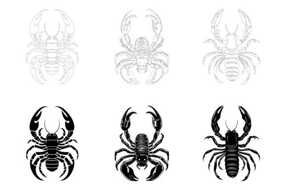 Scorpion Silhouette Vector Art Design: A Strategic Visual Tool for Impactful Branding and Design